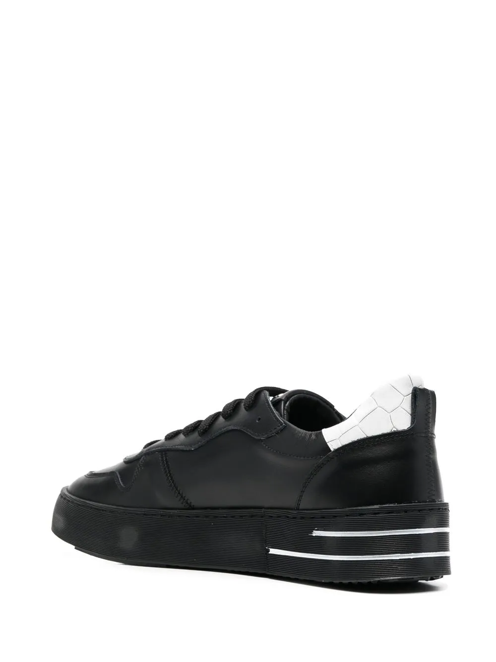  Hide&jack Sneakers Mit Logo Print   Schwarz 