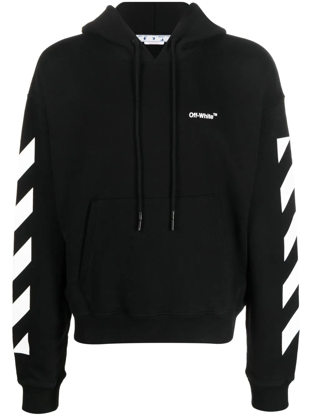 

Off-White hoodie con logo estampado - Negro