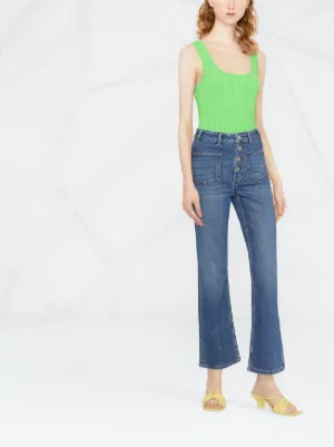 Ameri　HIGH WAIST CONVERSIN DENIM デニム デニム/ジーンズ パンツ レディース 今年も話題の