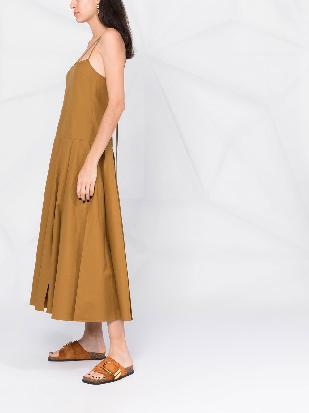 crossover textured dress zara