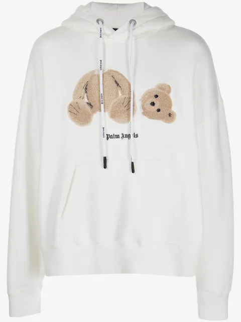 Palm Angels bear-print hoodie