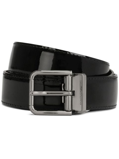 Dolce & Gabbana buckled leather belt