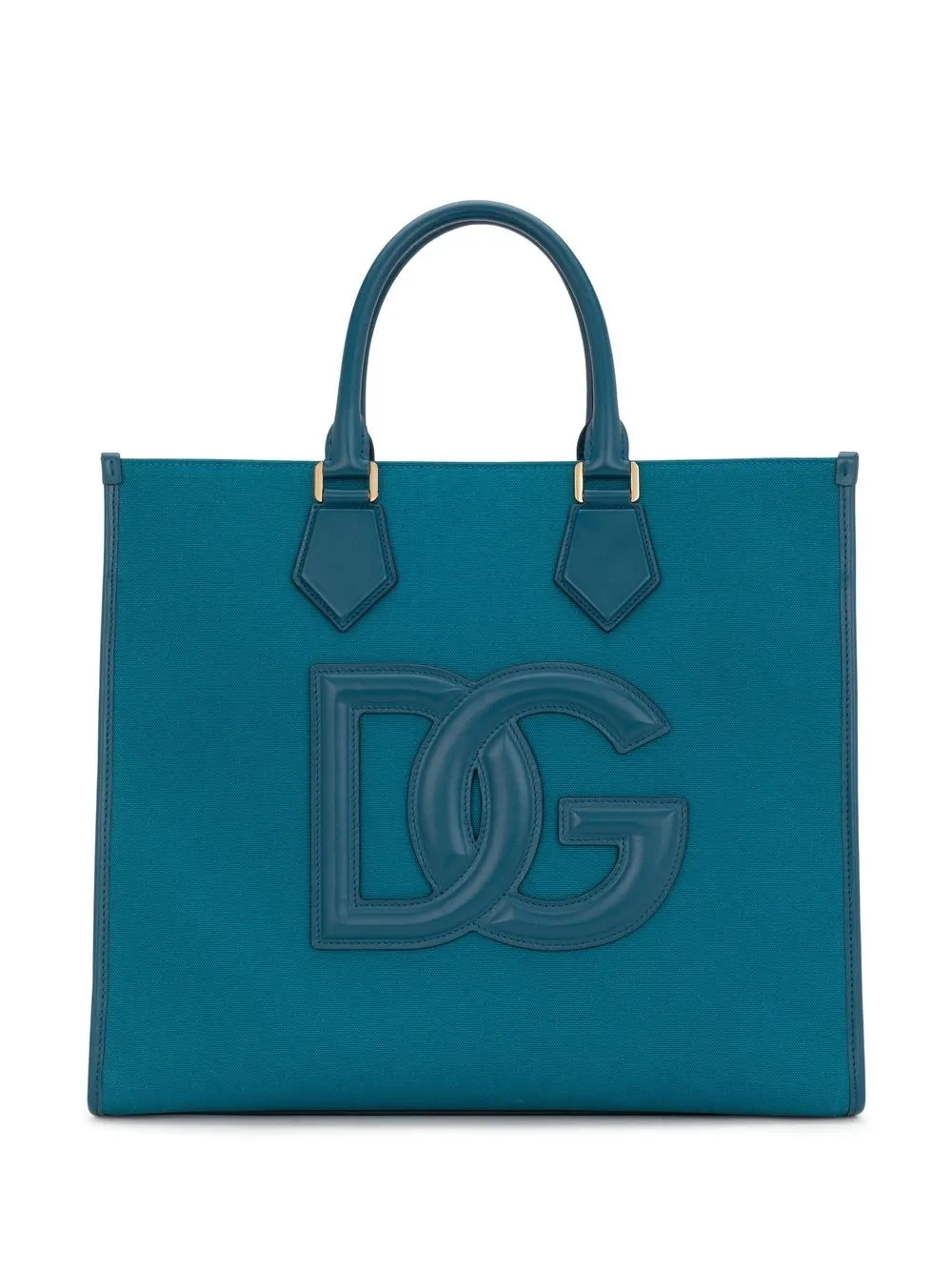 

Dolce & Gabbana DG logo-patch tote bag - Green