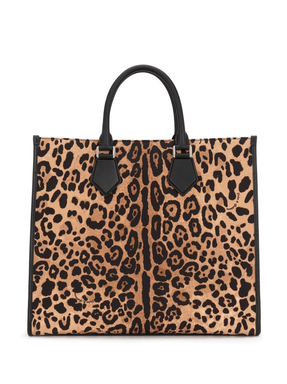 Multicolor Dolce & Gabbana Leopard Satchel