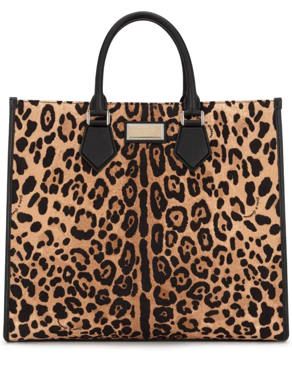 Dolce & Gabbana leopard-print Tote Bag - Farfetch