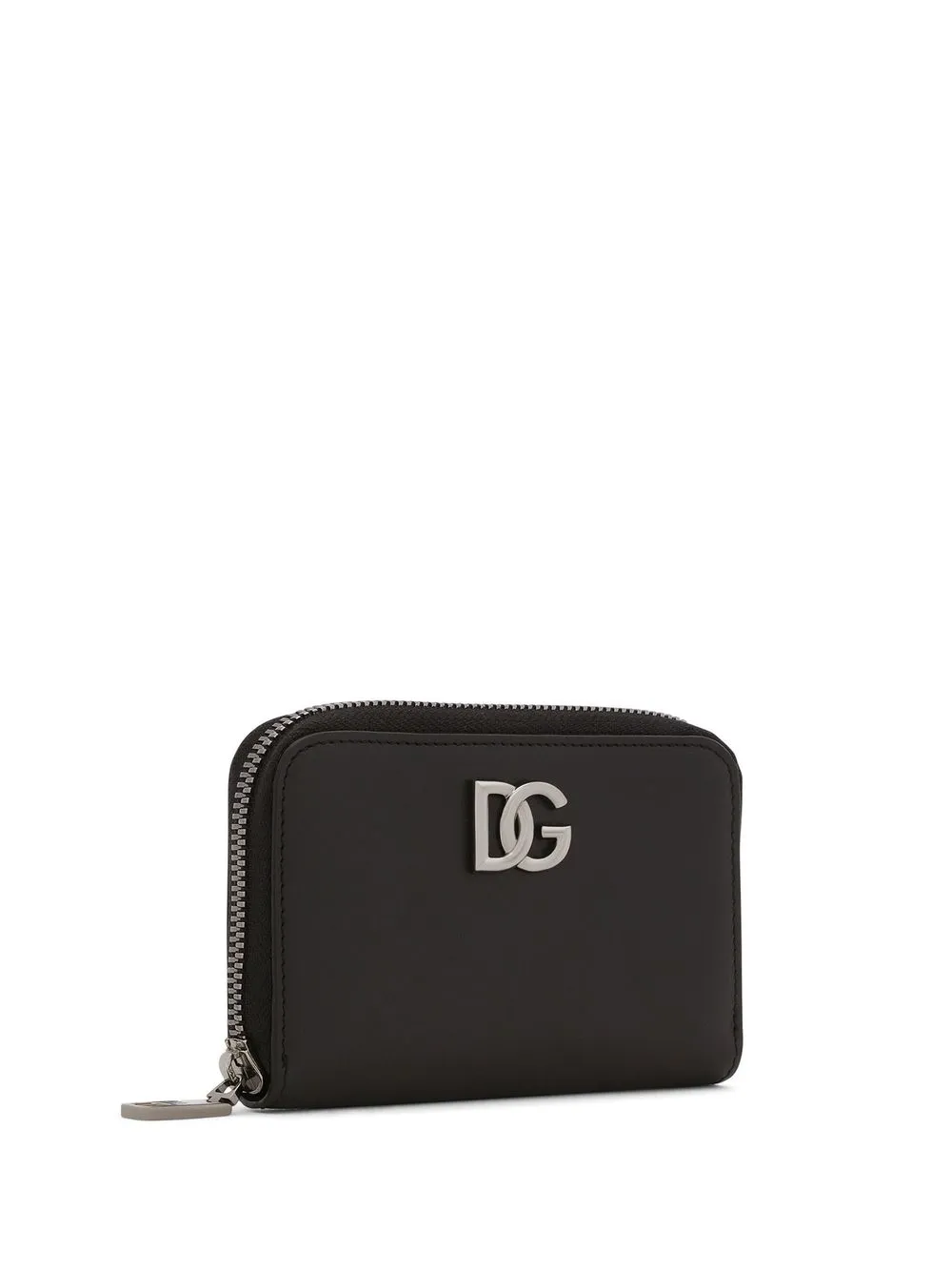 Dolce & Gabbana Portemonnaie Mit Dg Logo   Schwarz 