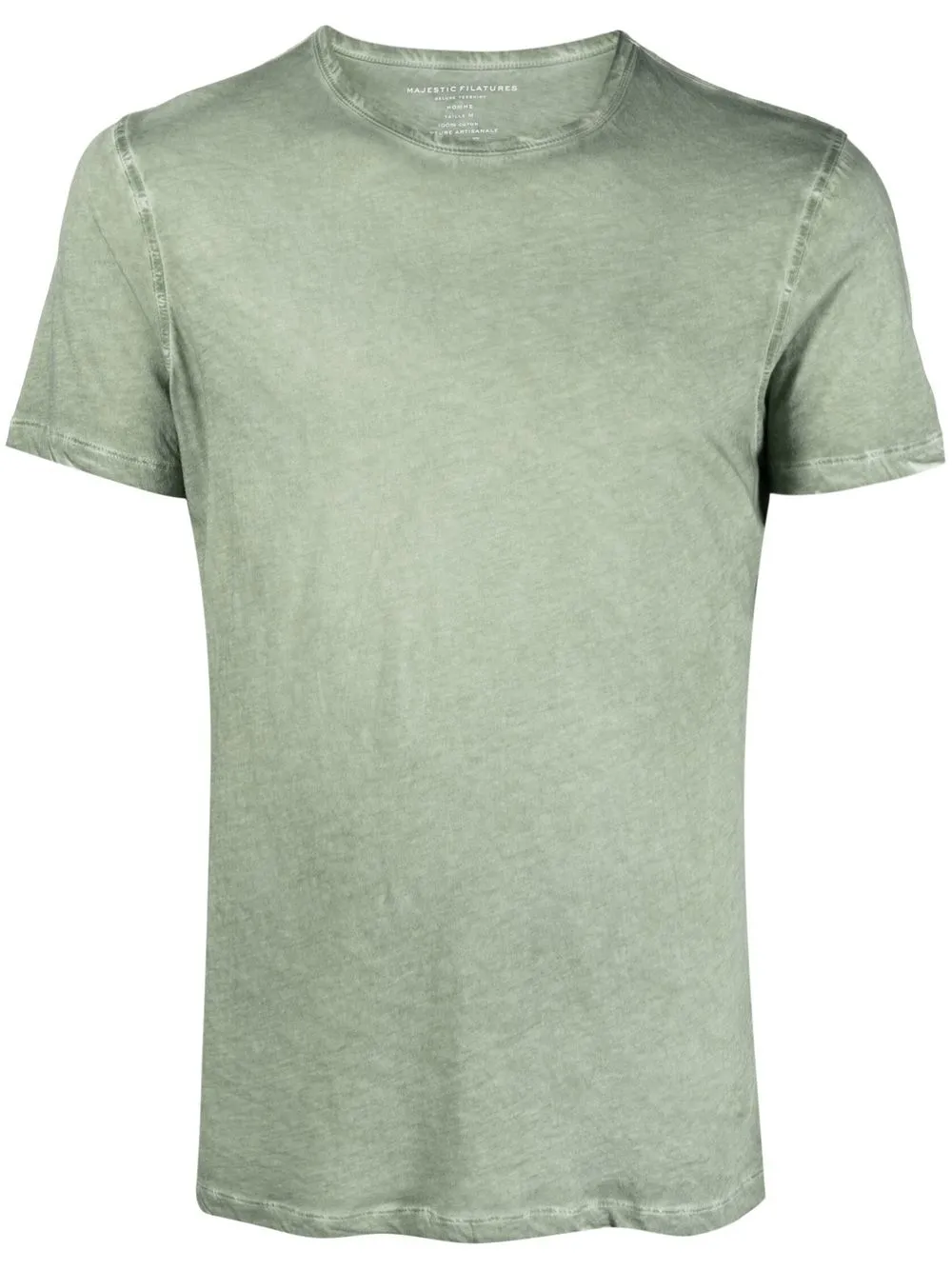 

Majestic Filatures faded-effect fitted T-Shirt - Green