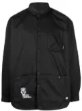 Neighborhood logo button-down shirt - Black