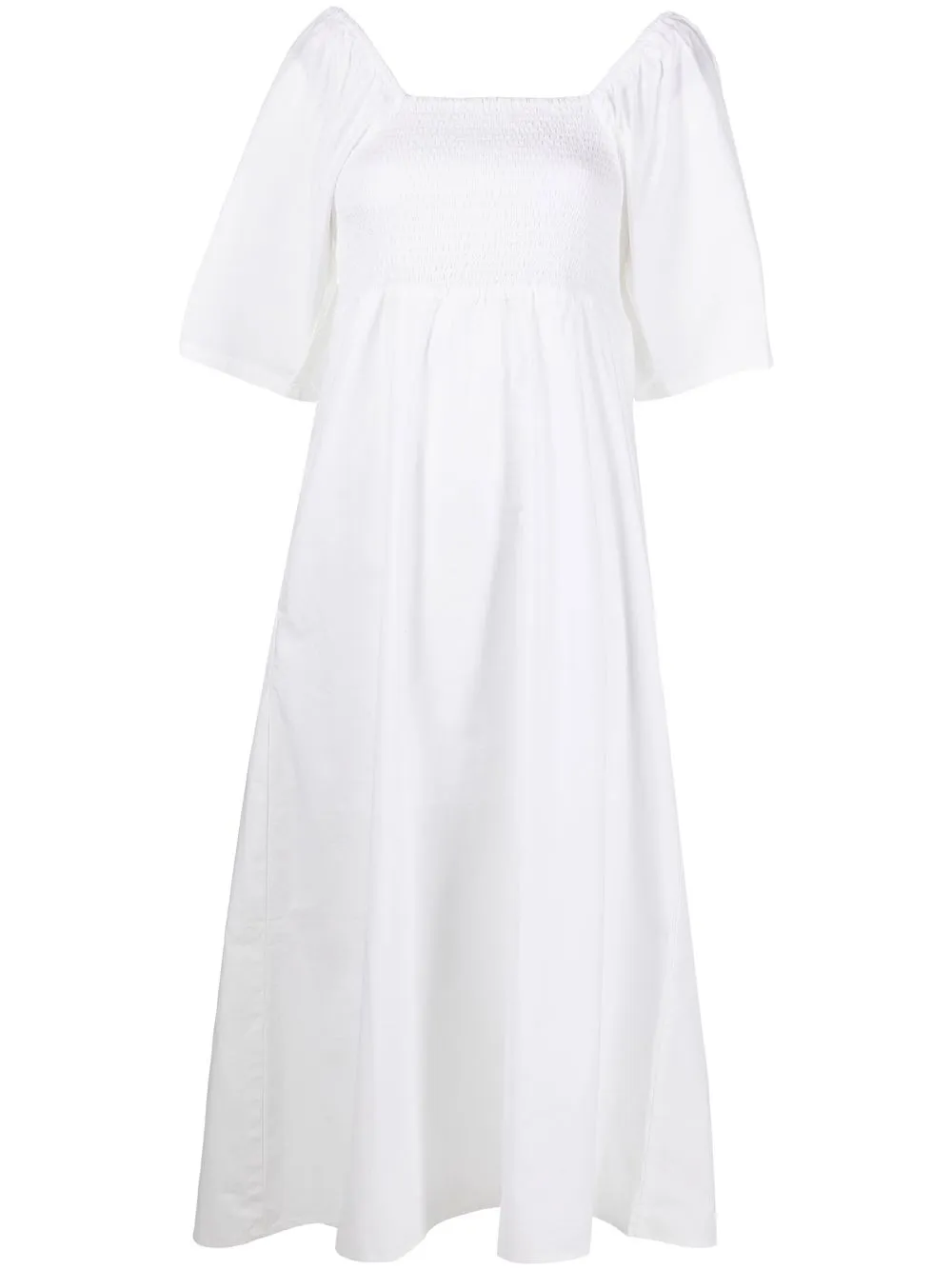 

Gestuz square-neck maxi dress - White