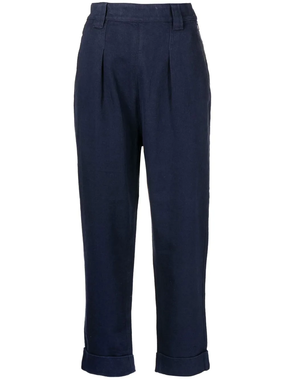 

Margaret Howell pantalones ajustados con dobladillo vuelto - Azul