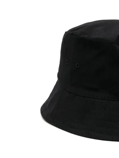 Helvetica logo-print bucket hat | Off 