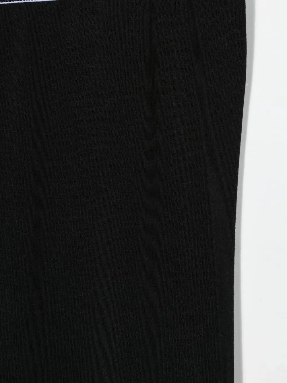  Off White Kids Halbhohe Leggings Mit Logo Bund   Schwarz 