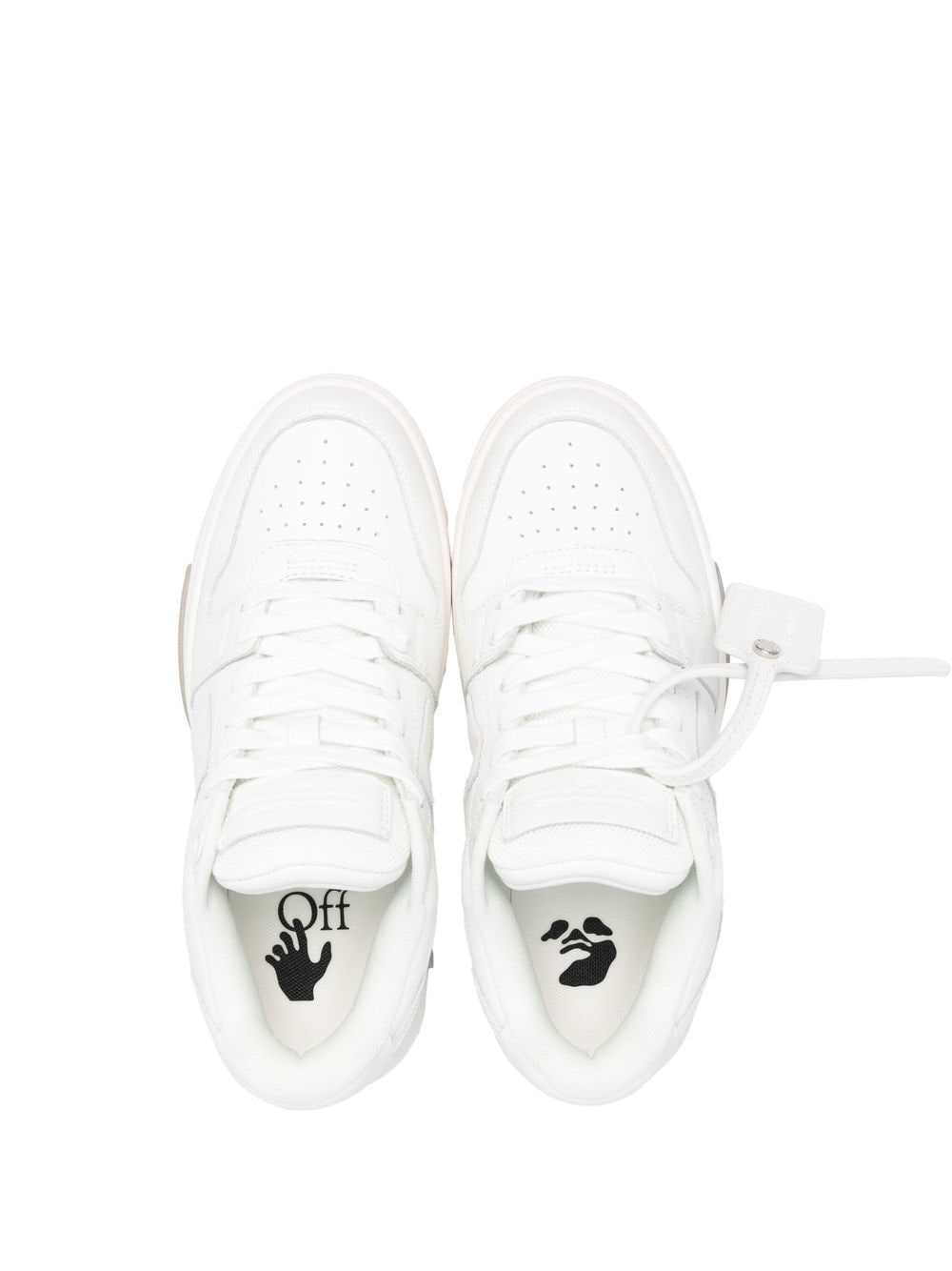 Shop Off-white Out Of Office Low-top Sneakers In White