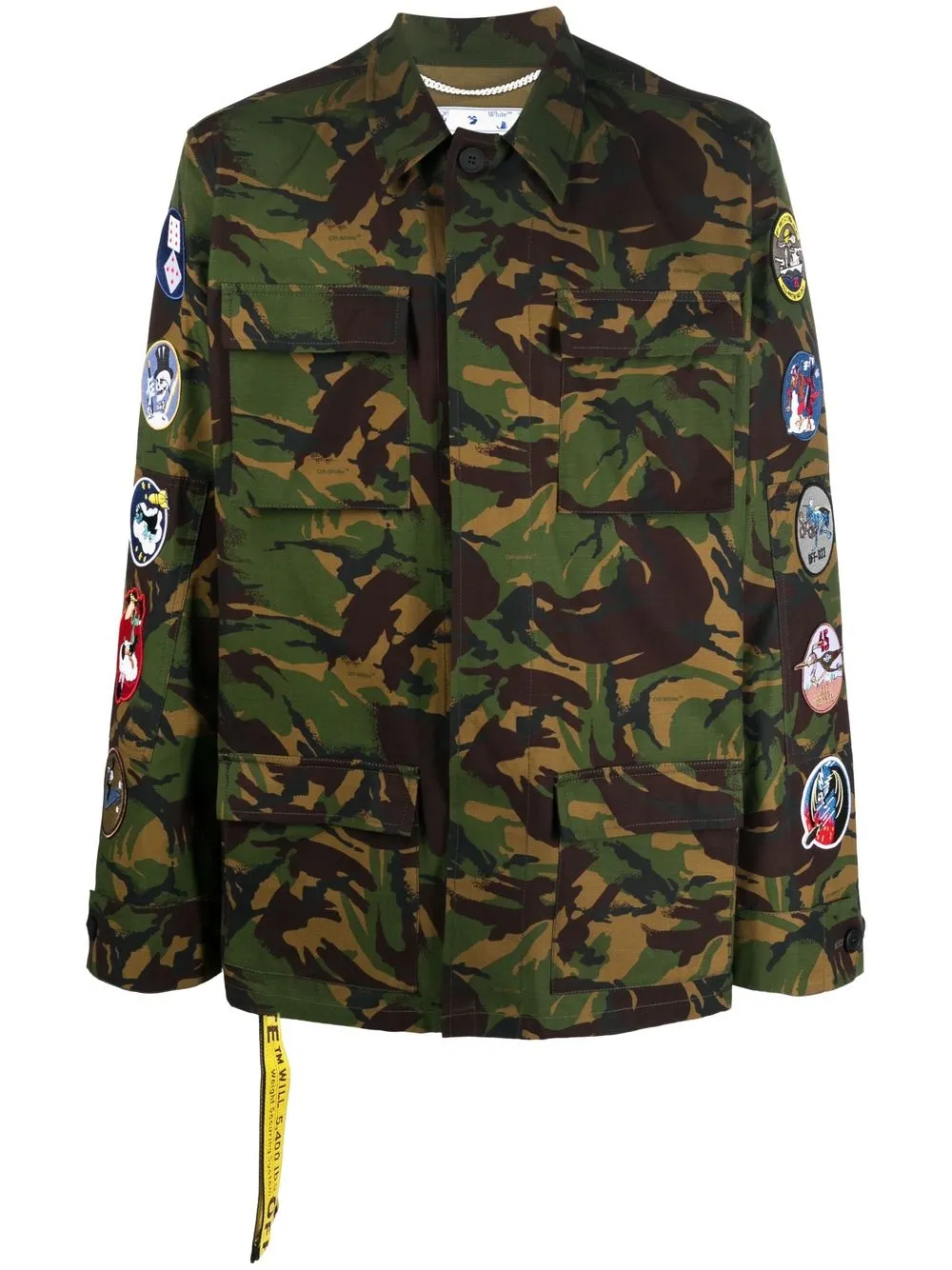 Off-White Camouflage Field Jacket - Farfetch