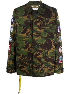 Bogart Man Designer Camo Jacket