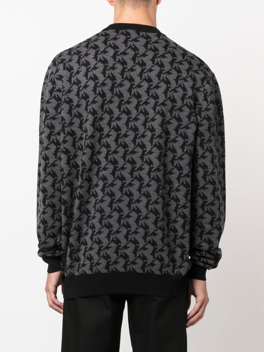 Ferrari Logo Jacquard Motif Jumper - Farfetch