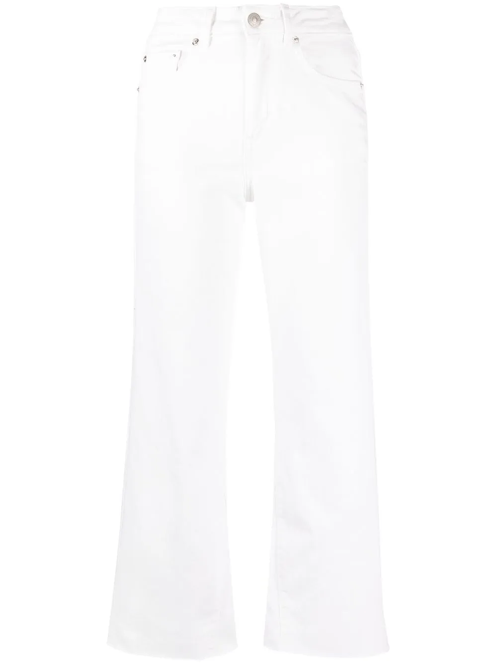 

Maje Pluton cropped jeans - White