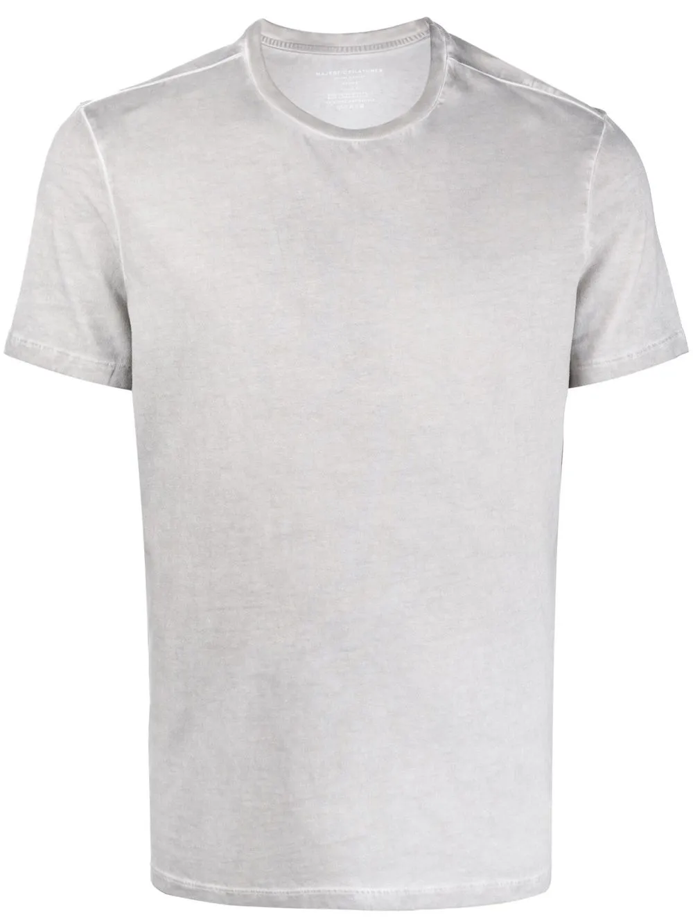 

Majestic Filatures faded-trim fitted T-Shirt - Grey