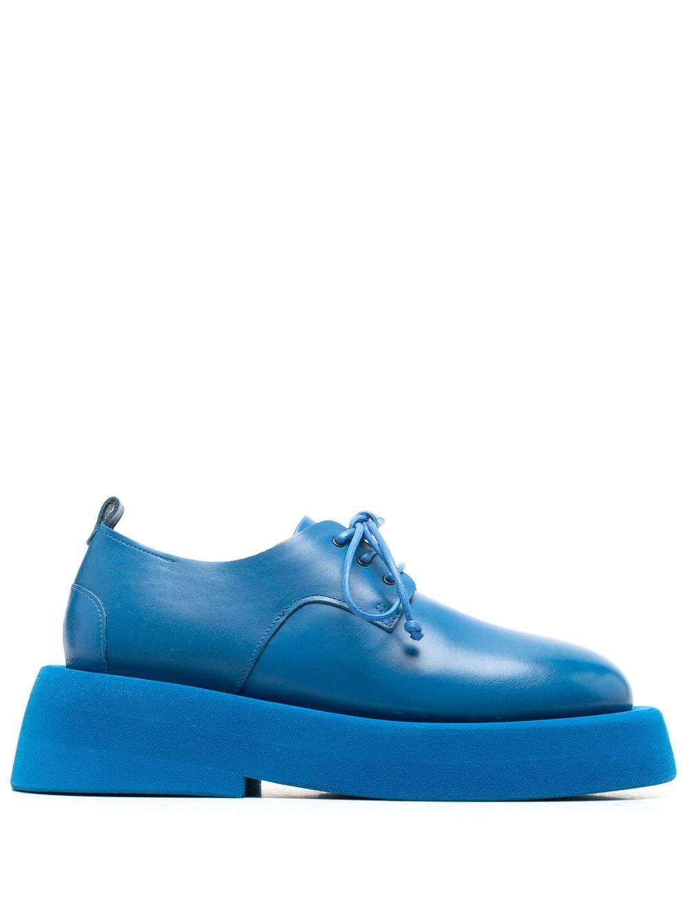 marsèll chaussures lacées à semelle épaisse - bleu