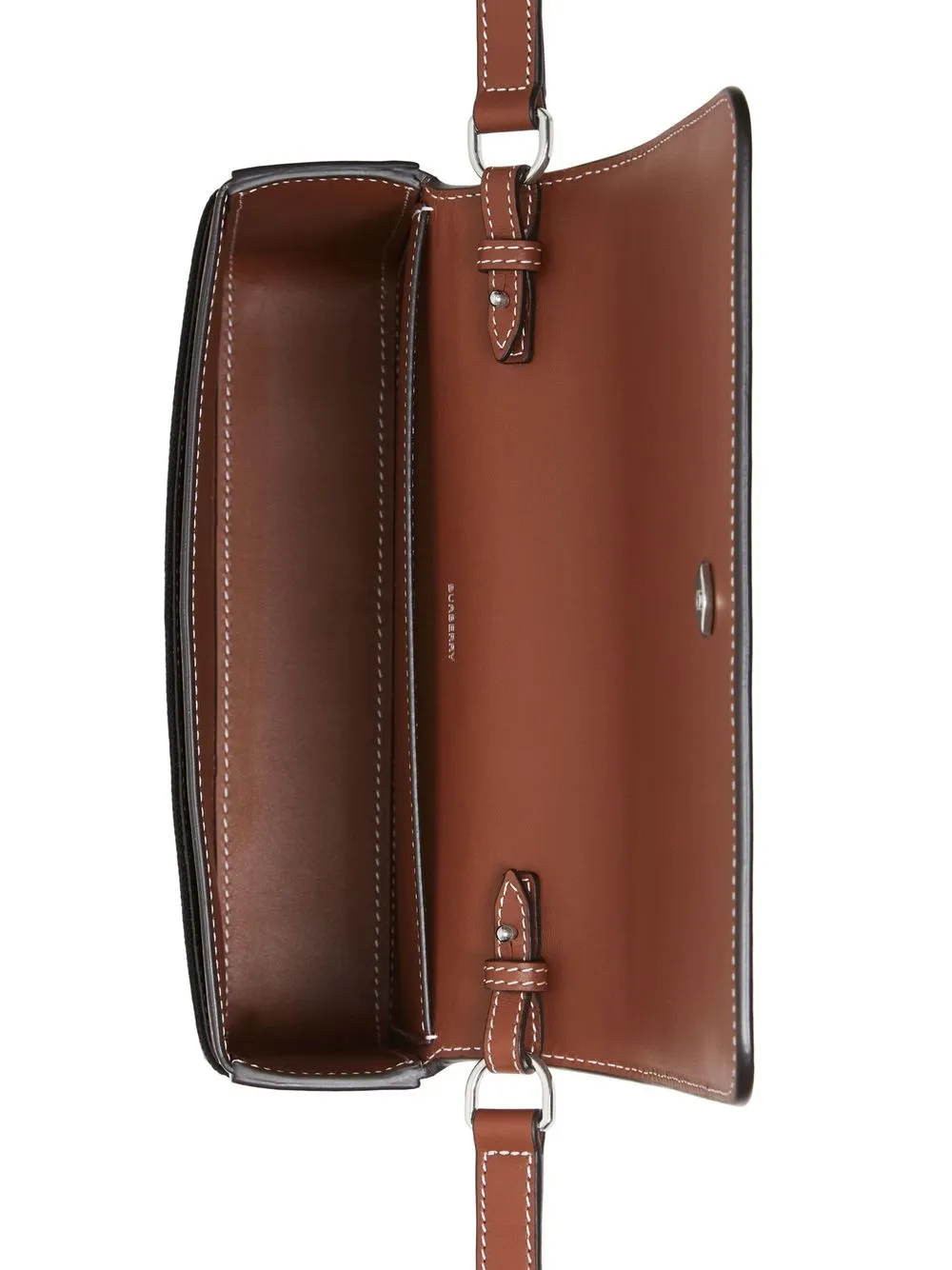 image 5 of burberry logo印花小号斜挎包