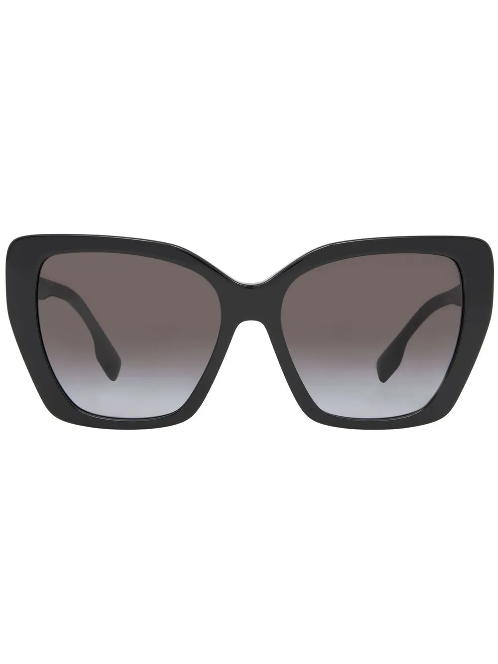 

Burberry lentes de sol con armazón cat eye - Negro