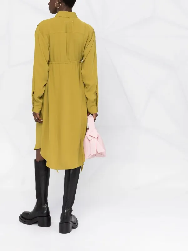 MM6 Maison Margielaスリットロングニットワンピース