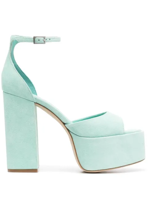 Paris Texas Tatiana 130mm suede platform sandals