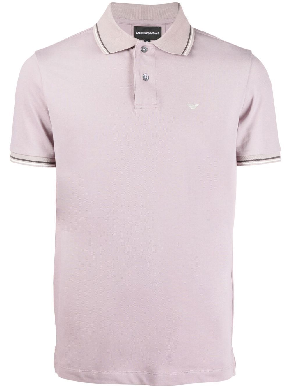 Pink armani polo on sale shirt