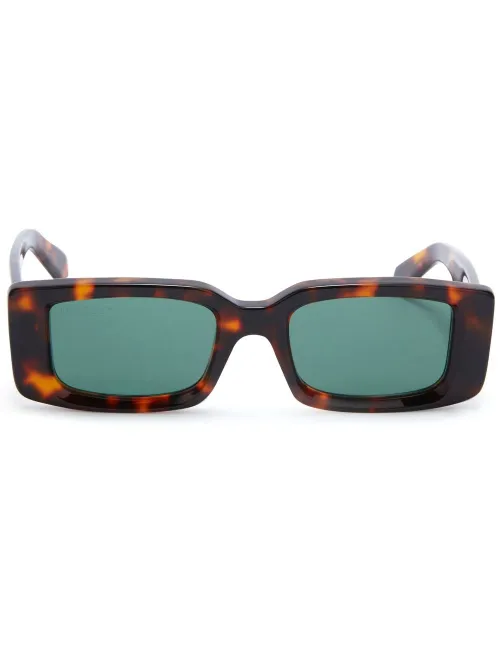 Lunettes de soleil Arthur à effet écailles de tortue - Off-White Eyewear - Modalova