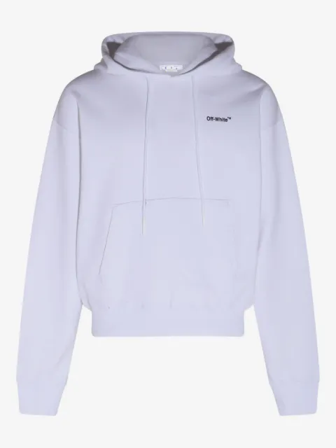 Off-White Felpa con cappuccio Caravaggio Arrow Over