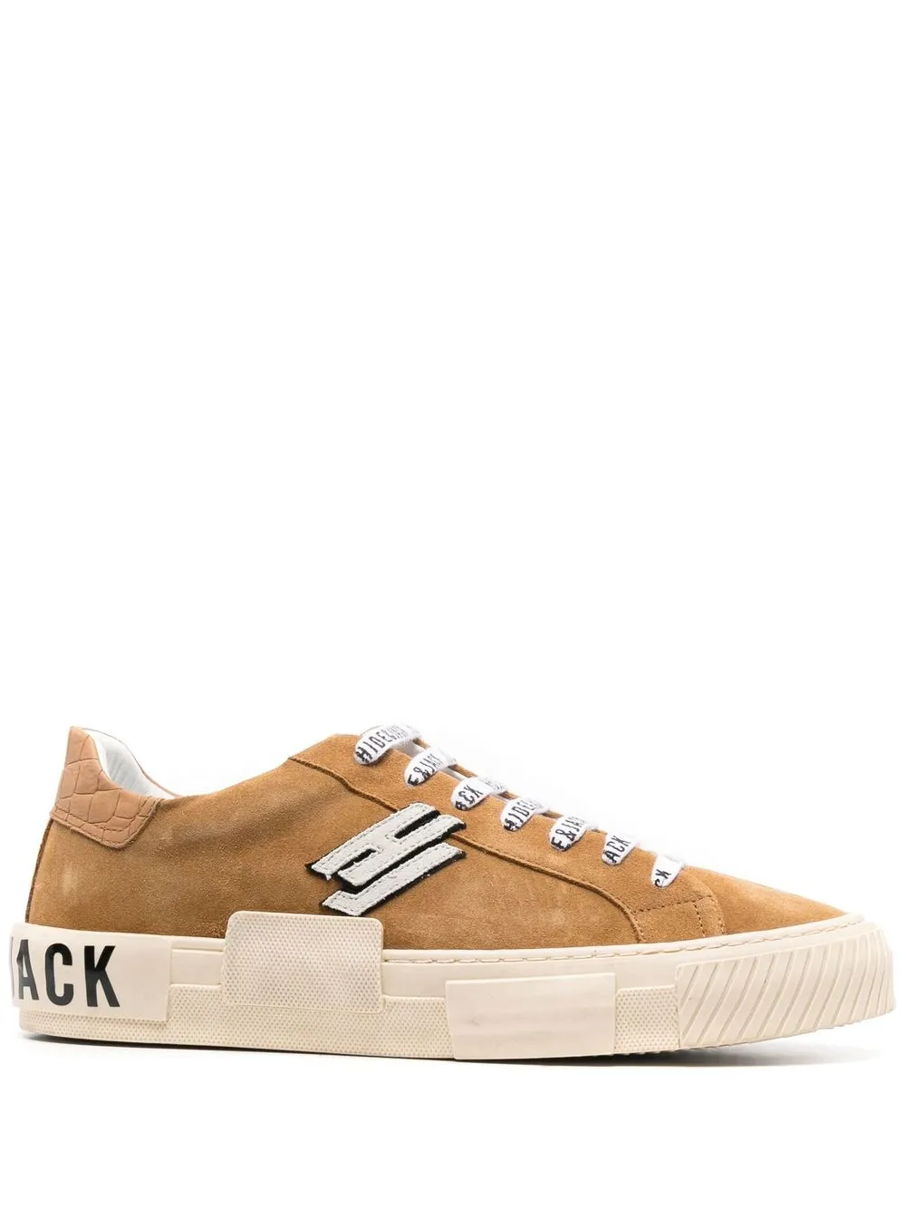 

Hide&Jack side logo-patch detail sneakers - Neutrals