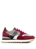 Hide&Jack colour-block low-top sneakers - Red