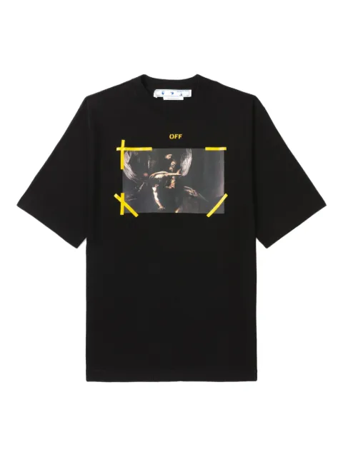 Off-White 오프화이트 카라바조 프린트 티셔츠