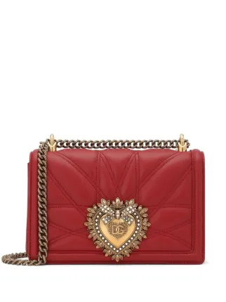 Dolce & Gabbana Devotion ショルダーバッグ M | レッド | FARFETCH JP