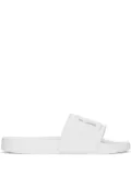 Dolce & Gabbana DG-logo cut-out slides - White