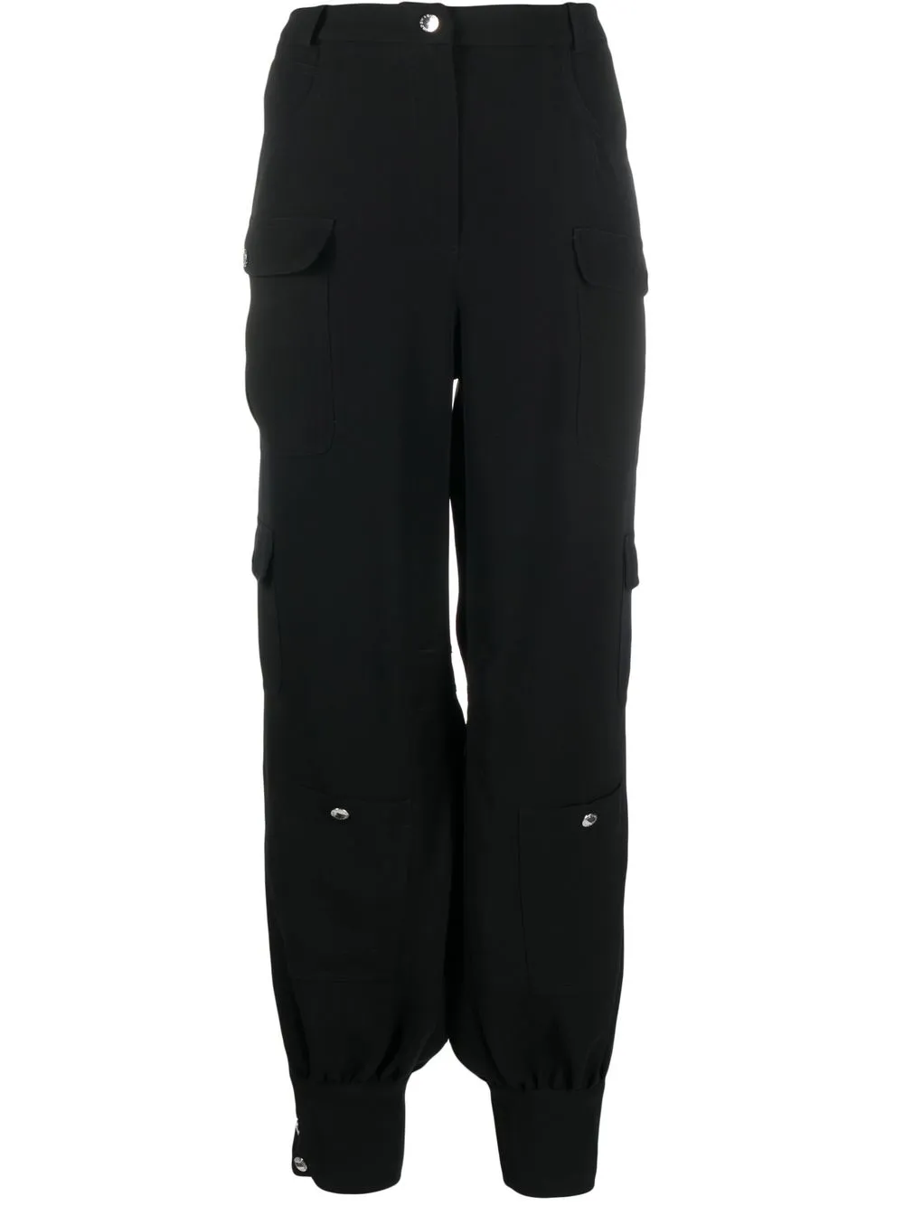 

Rochas pantalones cargo tapered - Negro