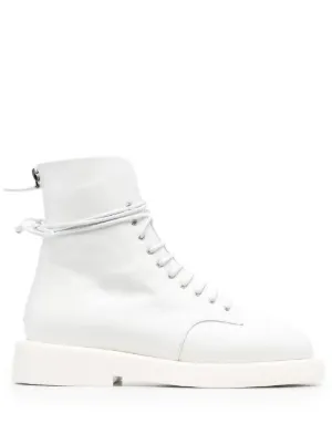 Alexander McQueen Tread Slick Boots | White | FARFETCH display picture 3
