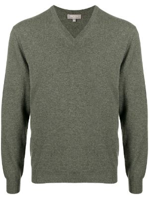 Men's V-Neck Organic Cotton Sweater