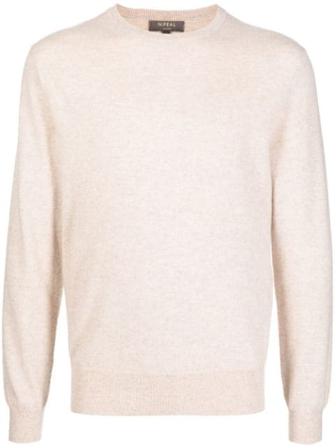 N.Peal crew-neck organic-cashmere jumper