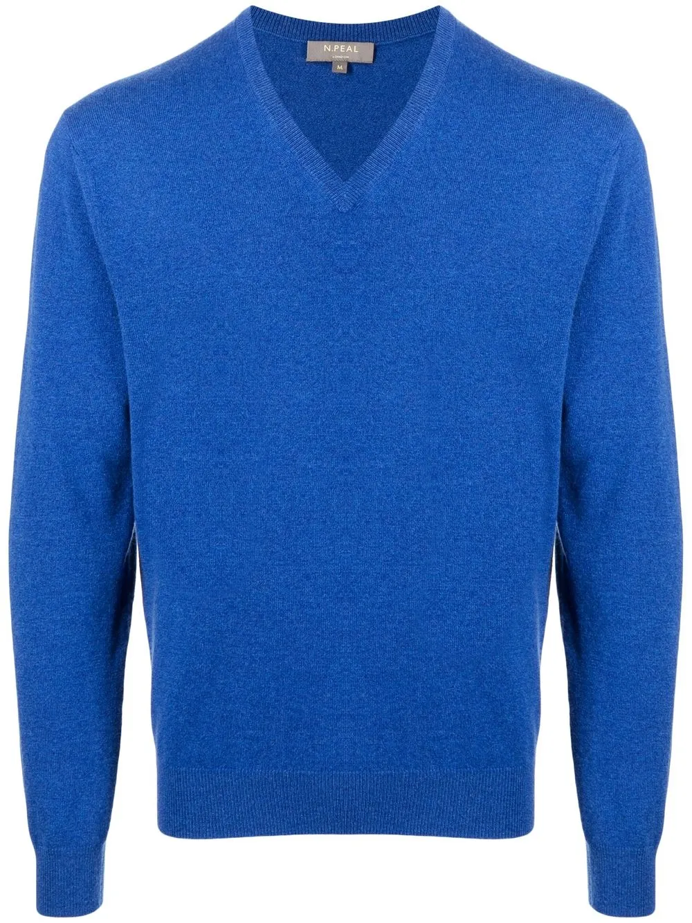 

N.Peal V-neck knit jumper - Blue