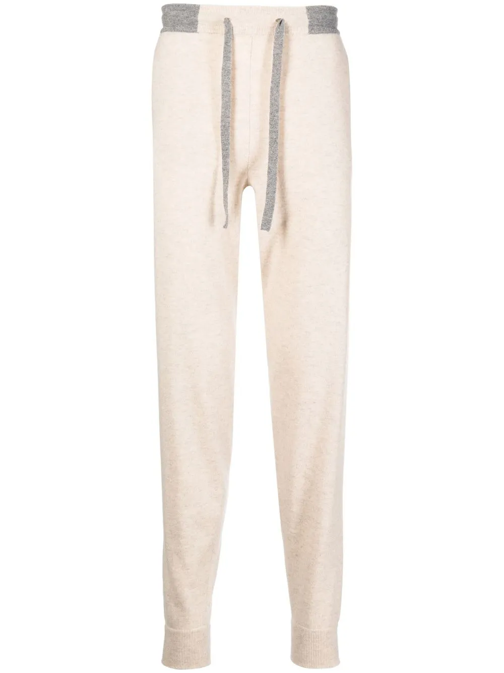 

N.Peal cashmere track pants - Yellow