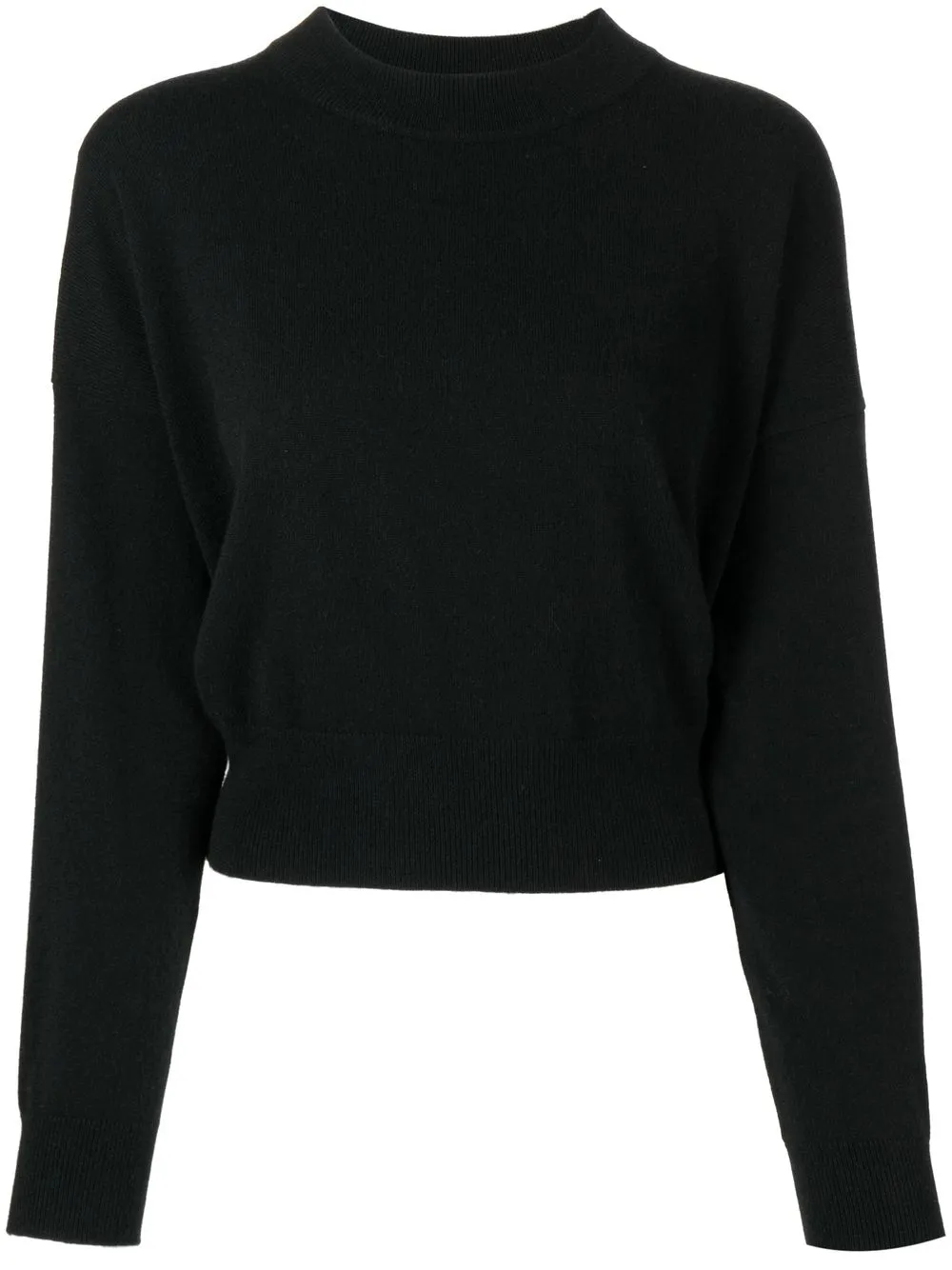 

N.Peal mock-neck cashmere jumper - Black