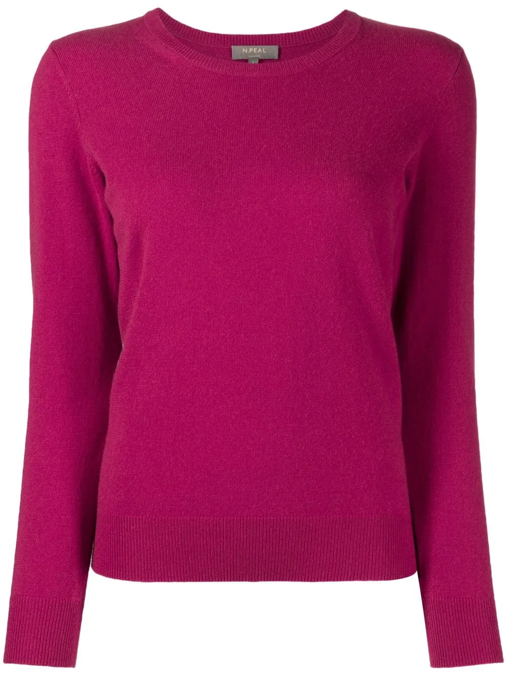 

N.Peal fine-knit cashmere jumper - Purple