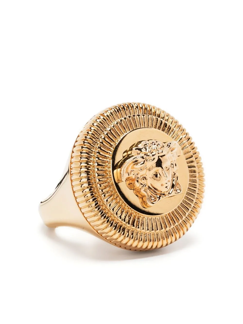 

Versace Medusa Head sovereign ring - Gold