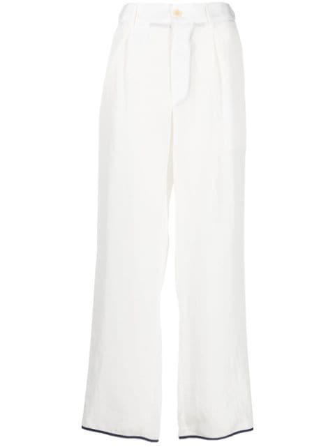 Jejia contrasting-trim detail trousers