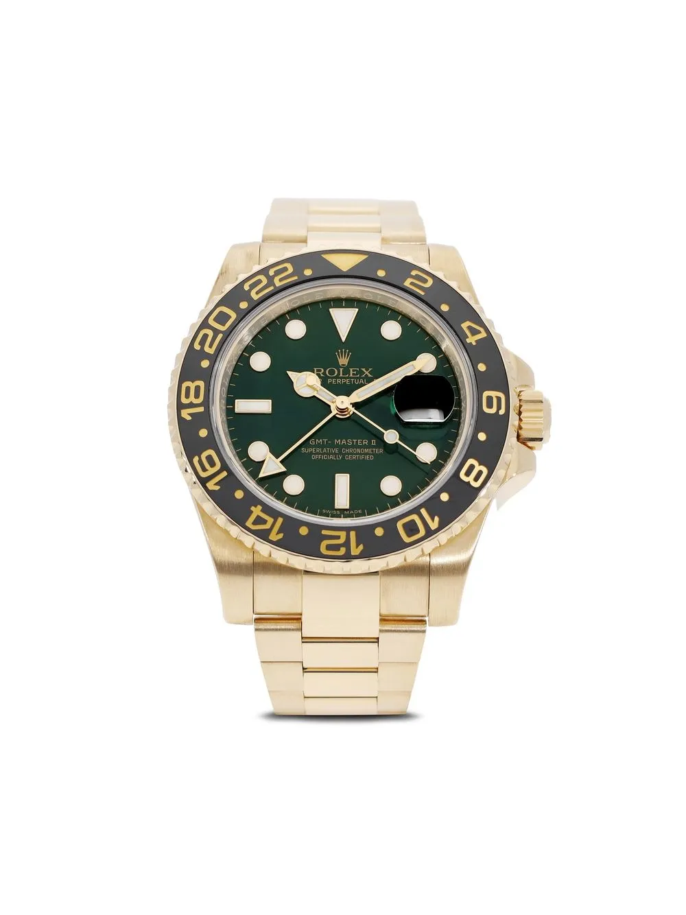 

Rolex reloj GMT-Master II de 40mm 2012 pre-owned - Verde