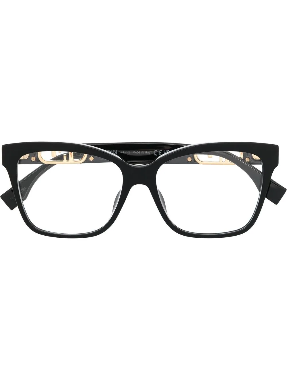 

Fendi Eyewear square-frame glasses - Black