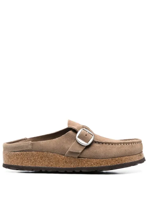 Birkenstock mules en daim à boucle
