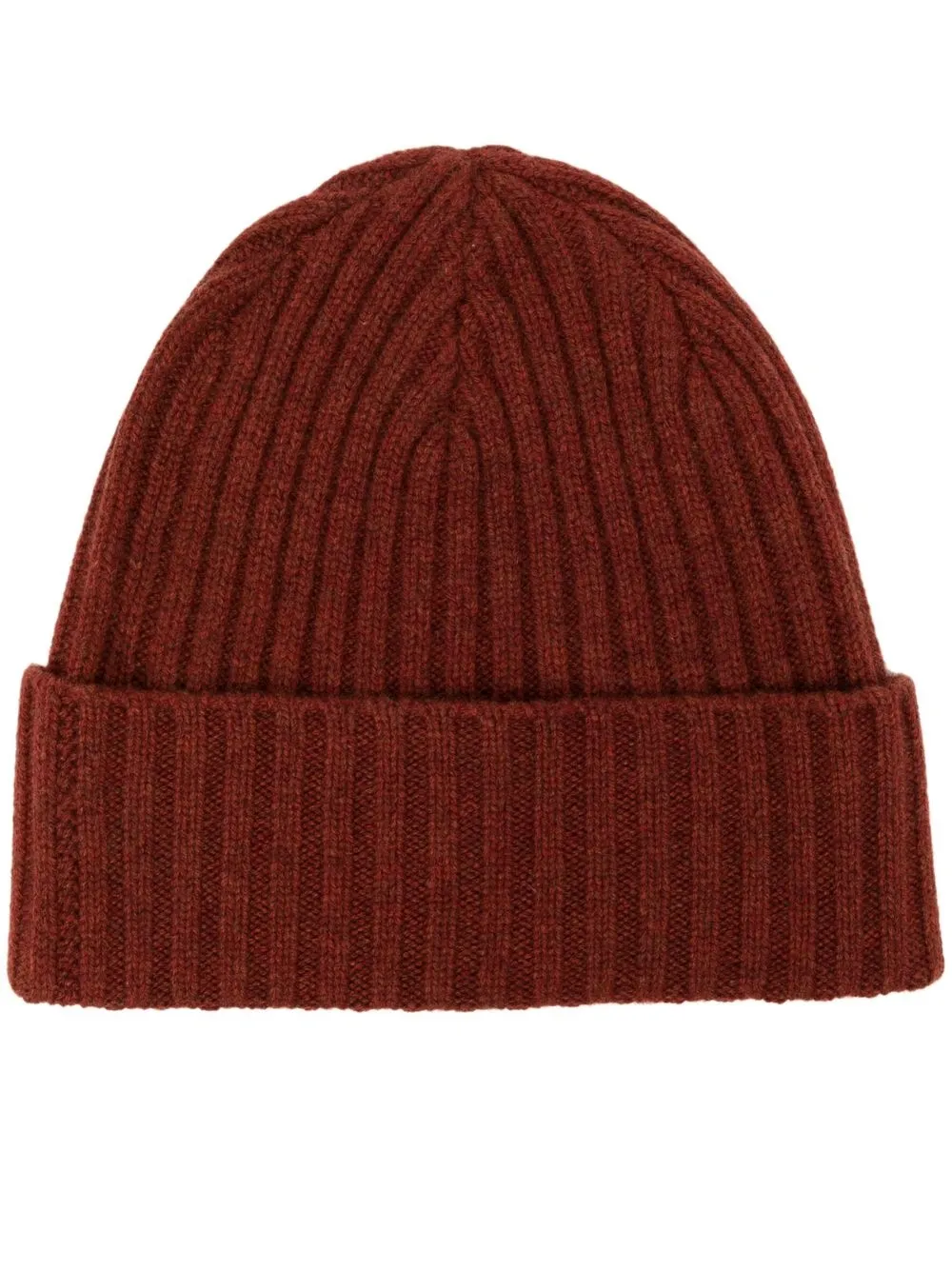 

N.Peal chunky rib-knit beanie - Red