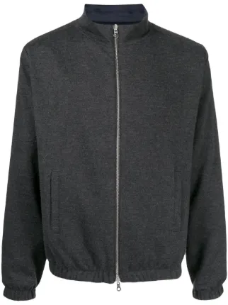 N.Peal Knitted cashmere-blend Jacket | Blue | FARFETCH AO